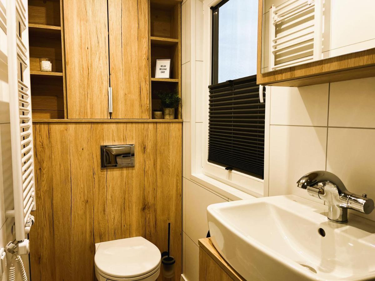 Ostseecamp Ferienhaus "Quartier 104" ชาร์บอยท์ซ ภายนอก รูปภาพ